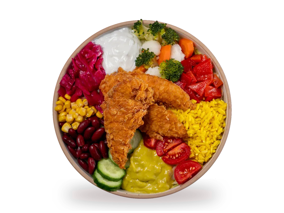 Çıtır Tavuklu Bowl — Crispy chicken bowl