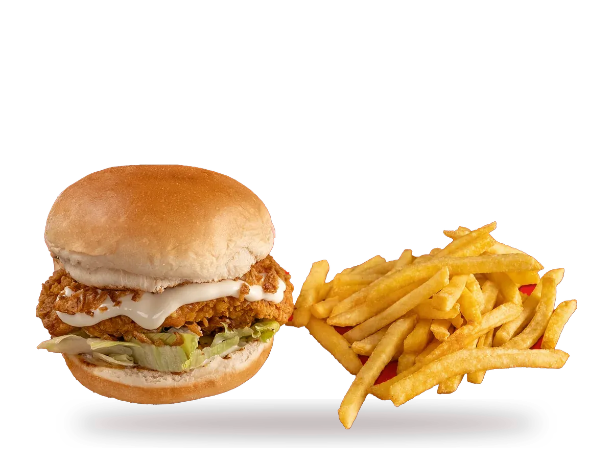 Crispy Caesar Burger