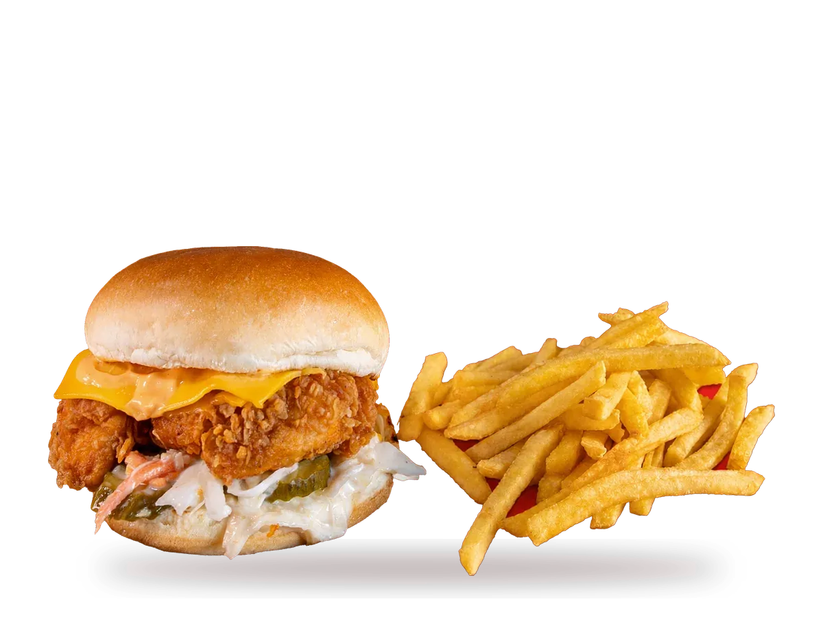 Crunchy Hot Burger