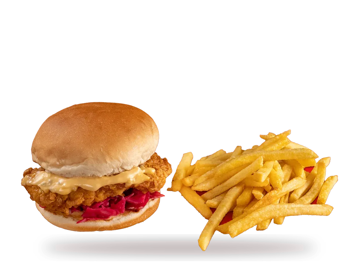 Purple Boom Burger