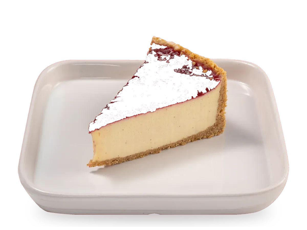Ricottalı Frambuazlı Cheesecake — Ricotta & raspberry cheesecake